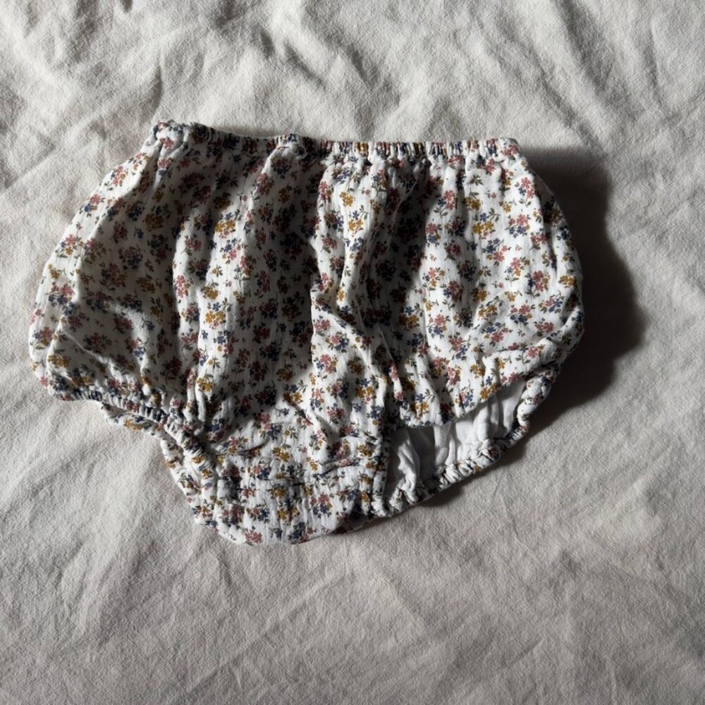 Little cotton clothes floral bloomers